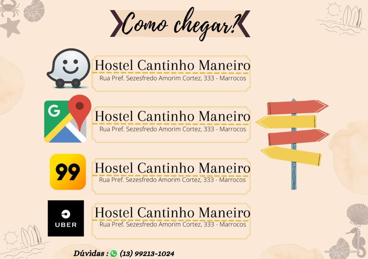 Hostel Cantinho Maneiro Монгагуа Екстер'єр фото